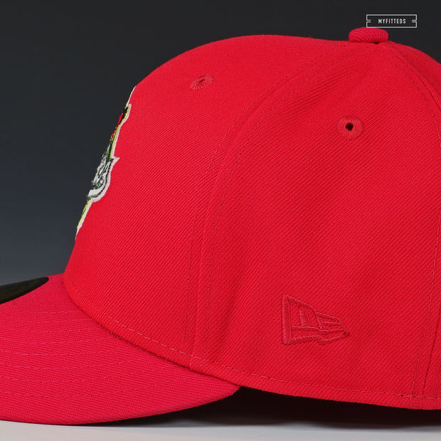 BALTIMORE ORIOLES CAMDEN YARDS 25TH ANNIVERSARY ARTEMIS FOWL, OPAL DECEPTION NEW ERA HAT