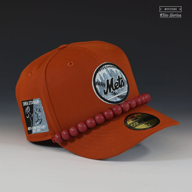 NEW YORK METS SHEA STADIUM 40TH ANNIVERSARY PORTGAS D. ACE ELITE SERIES NEW ERA HAT