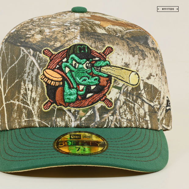 NORWICH NAVIGATORS REALTREE® EDGE THE SWAMP CROC NEW ERA FITTED CAP