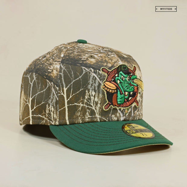 NORWICH NAVIGATORS REALTREE® EDGE THE SWAMP CROC NEW ERA FITTED CAP