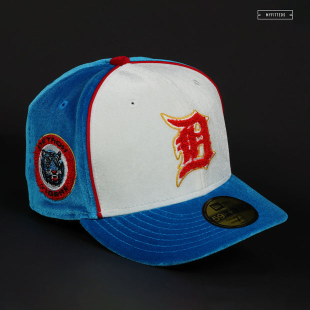 DETROIT TIGERS CHENILLE OVERLAY DORAEMON INSPIRED ELITE SERIES NEW ERA FITTED CAP