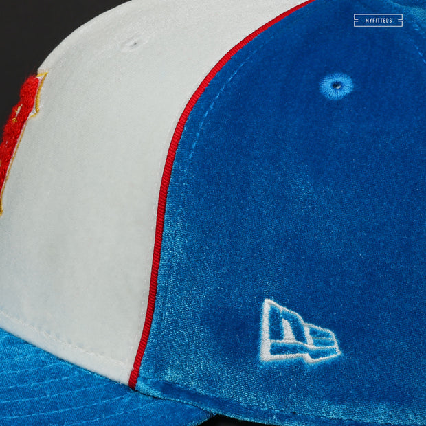 DETROIT TIGERS CHENILLE OVERLAY DORAEMON INSPIRED ELITE SERIES NEW ERA FITTED CAP