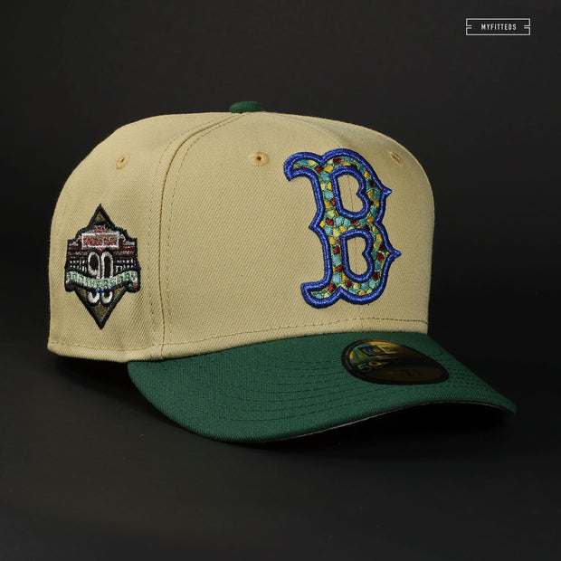 BOSTON RED SOX 90TH ANNIVERSRY "PARQUE GÜELL SALAMANDRA BY ANTONI GAUDÍ" INSPIRED NEW ERA HAT