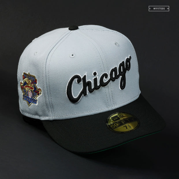 CHICAGO WHITE SOX 2001 ROAD JERSEY AL CENTENNIAL CHARTER MEMBER NEW ERA HAT