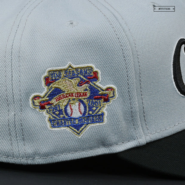 CHICAGO WHITE SOX 2001 ROAD JERSEY AL CENTENNIAL CHARTER MEMBER NEW ERA HAT