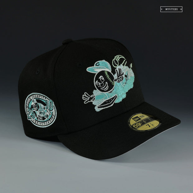 CINCINNATI REDS X-RAY / INVERSE 2.0 10TH & 25TH ANNIVERSARIES NEW ERA FITTED CAP