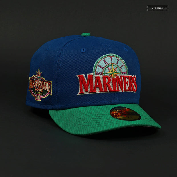 SEATTLE MARINERS 2001 ALL-STAR GAME 1962 WORLD'S FAIR INSPIRED NEW ERA FITTED CAP