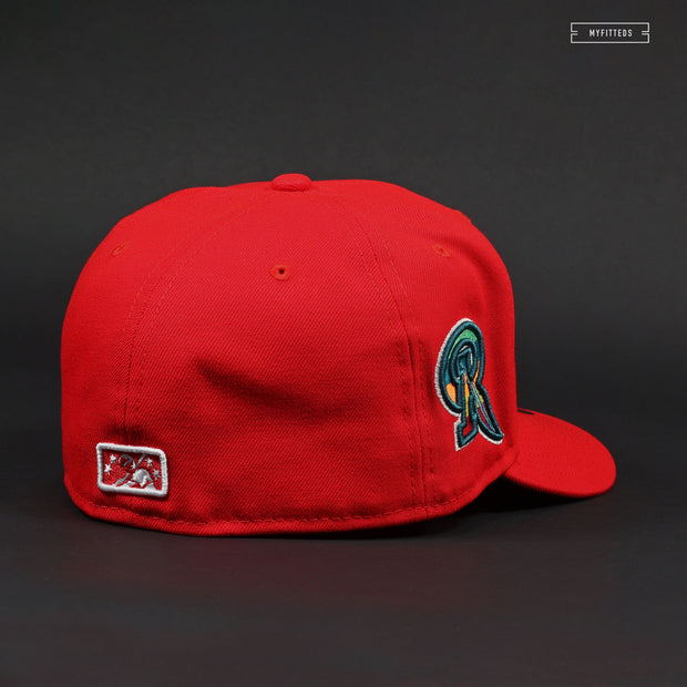 ROCHESTER RED WINGS KELLOGG'S FRUITY PEBBLES TOUCAN SAM INSPIRED NEW ERA FITTED CAP
