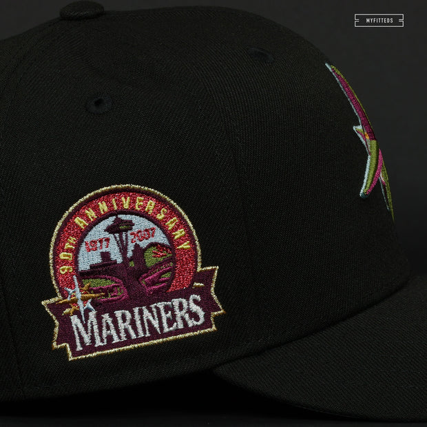 SEATTLE MARINERS 30TH ANNIVERSARY 1962 SEATTLE WORLD'S FAIR NEW ERA FITTED CAP