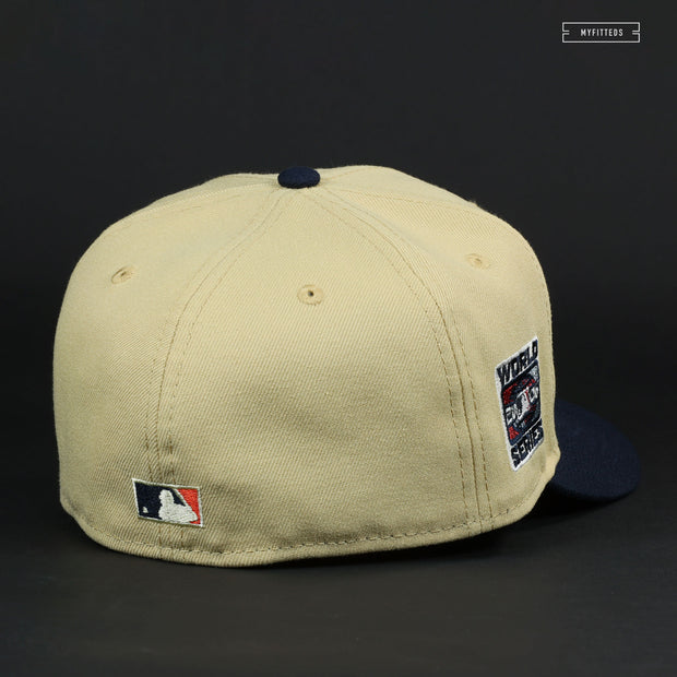 DETROIT TIGERS 2006 WORLD SERIES "OLD GOLD / MIDNIGHT NAVY" NEW ERA HAT