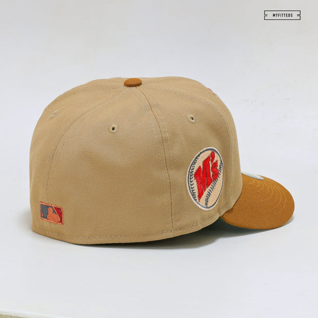 SEATTLE MARINERS M'S "ENGLISH MUFFIN / TOFFEE" NEW ERA HAT