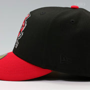 ST. JOHN'S RED STORM JOHNNY THUNDERBIRD TWO TONE CLASSIC NEW ERA FITTED CAP