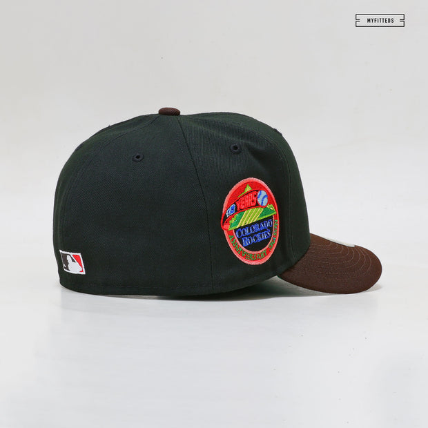 COLORADO ROCKIES 10TH ANNIVERSARY "RED HOT NEON LIGHTS INSPIRED" NEW ERA FITTED HAT