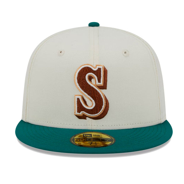 SEATTLE MARINERS 30TH ANNIVERSARY "WHITE COOPERSTONE" NEW ERA HAT