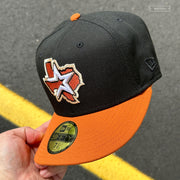 HOUSTON ASTROS 2004 ALL-STAR GAME "JET BLACK OXIDIZED RUST" NEW ERA HAT