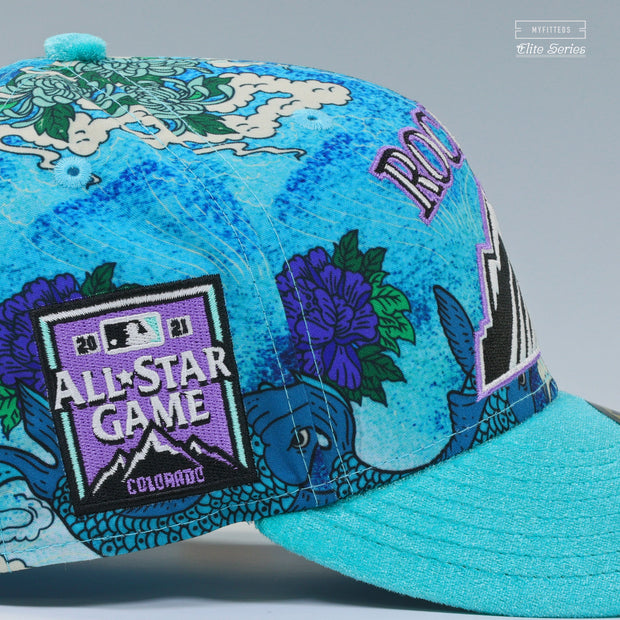 COLORADO ROCKIES 2021 MLB ALL-STAR GAME ROCKWELL 2.0 REMIX ELITE SERIES NEW ERA FITTED CAP