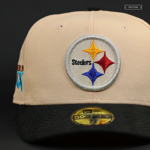 PITTSBURGH STEELERS SUPER BOWL IX NFL HALL OF FAME NEW ERA FITTED CAP