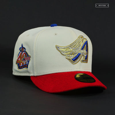 ANAHEIM ANGELS 40TH ANNIVERSARY "MR. SANTANA" BY SIDEPATCHCRAZY NEW ERA HAT