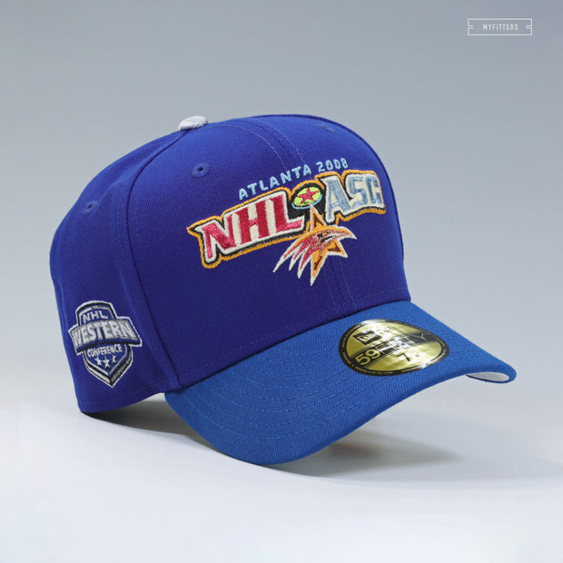 2008 NHL ALL-STAR GAME ATLANTA ANAHEIM DUCKS WESTERN CONFERENCE NEW ERA FITTED CAP