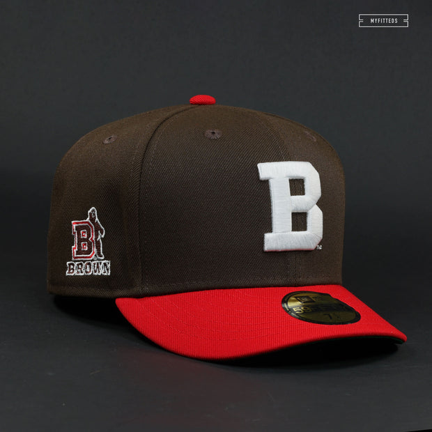 BROWN UNIVERSITY BROWN BEARS IVY LEAGUE NEW ERA FITTED CAP