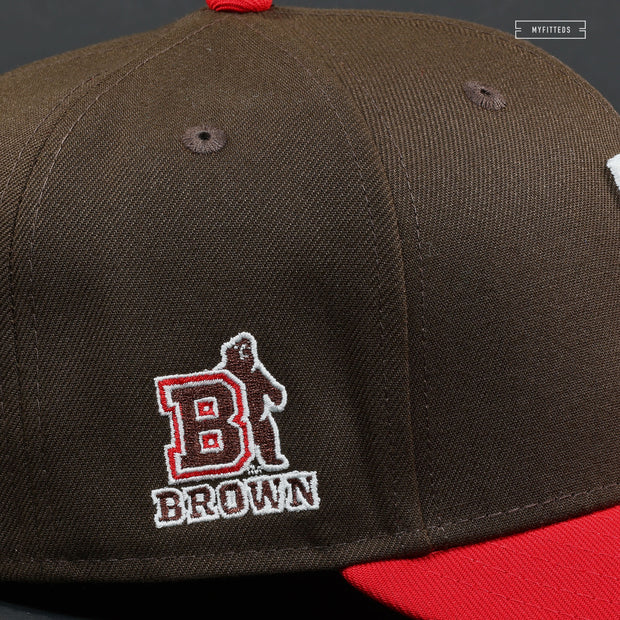 BROWN UNIVERSITY BROWN BEARS IVY LEAGUE NEW ERA FITTED CAP