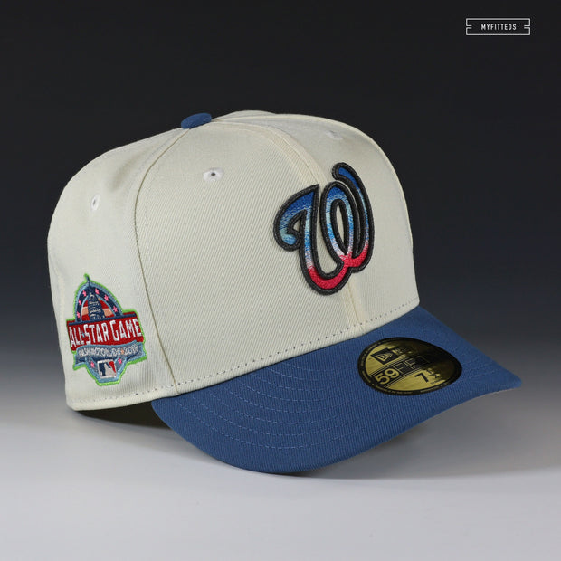 WASHINGTON NATIONALS 2018 ALL STAR GAME SUPER MARIO WONDER CARDS NEW ERA FITTED HAT