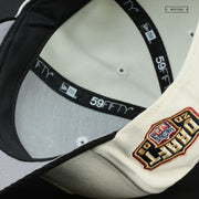 PITTSBURGH STEELERS 2003 NFL DRAFT OFF WHITE TROY NEW ERA FITTED CAP