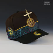 MILWAUKEE BREWERS 50TH ANNIVERSARY GENZO'S PINWHEEL ELITE SERIES NEW ERA FITTED CAP