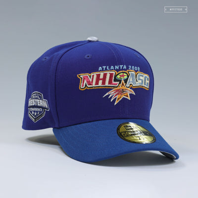 2008 NHL ALL-STAR GAME ATLANTA ANAHEIM DUCKS WESTERN CONFERENCE NEW ERA FITTED CAP