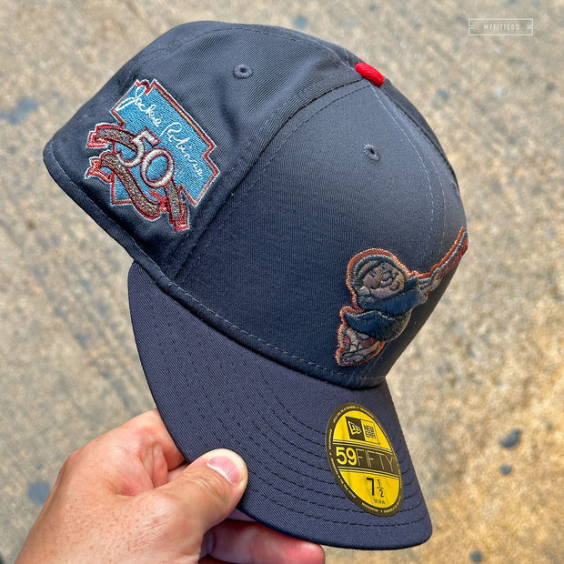 SAN DIEGO PADRES "JACKIE ROBINSON 50TH ANNIVERSARY" 2 TONE NEW ERA HAT