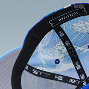 FLORIDA MARLINS 10TH ANNIVERSARY THE GREAT WAVE OFF KANAGAWA ELITE SERIES NEW ERA FITTED CAP