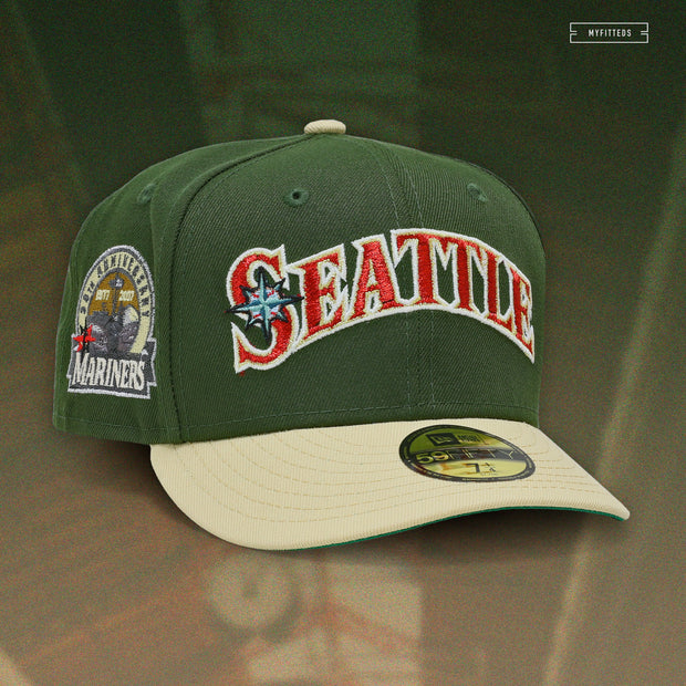 SEATTLE MARINERS 30TH ANNIVERSARY PIKE ST NEW ERA FITTED CAP