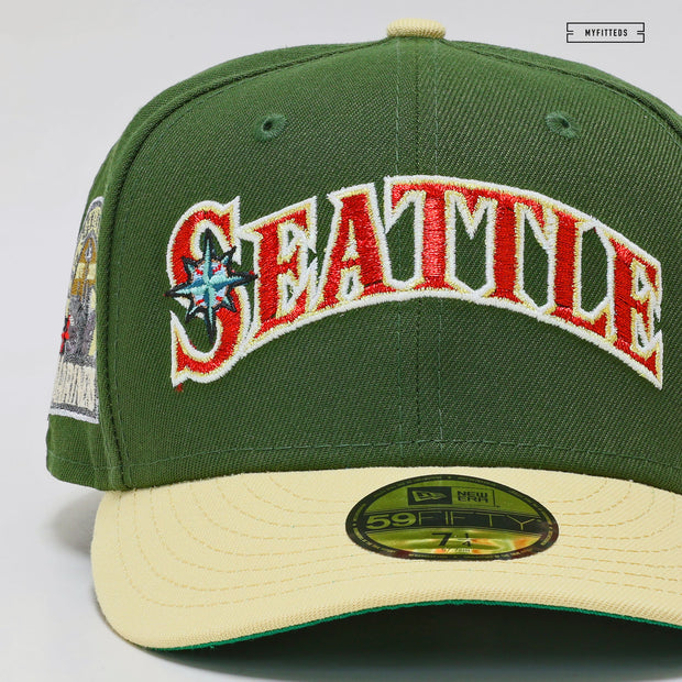 SEATTLE MARINERS 30TH ANNIVERSARY PIKE ST NEW ERA FITTED CAP