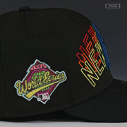 NEW YORK YANKEES 1996 WORLD SERIES SPACE INVADERS INSPIRED NEW ERA FITTED CAP