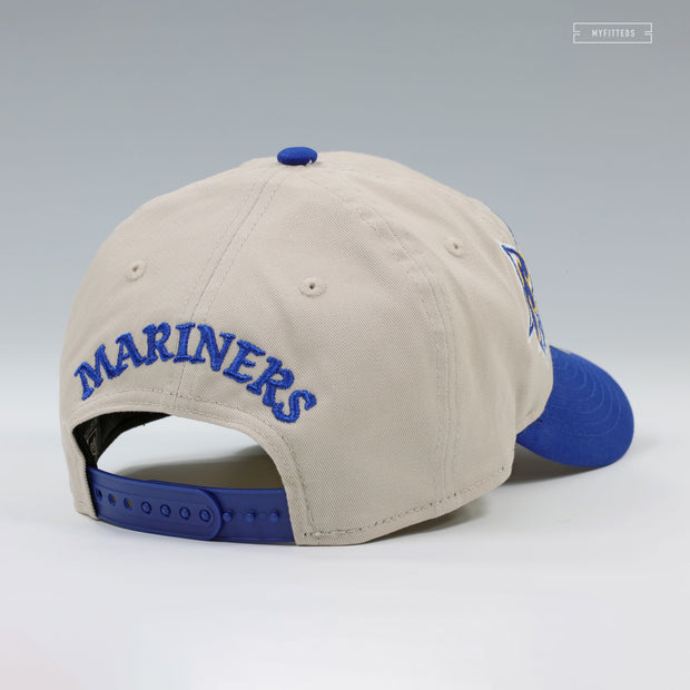SEATTLE MARINERS GOOD RETRO COLLAGE 9FIFTY RETRO CROWN NEW ERA SNAPBACK HAT