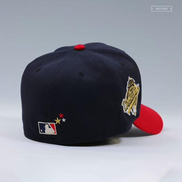 ATLANTA BRAVES 1995 WORLD SERIES CHAMPIONS TRI-STAR BATTERMAN NEW ERA FITTED CAP