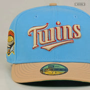 MINNESOTA TWINS HHH METRODOME "TWINS BUDDY COMEDY" NEW ERA FITTED CAP