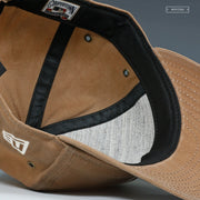 NEW YORK YANKEES WAXED CANVAS RETRO CROWN RELAXED HERITAGE FIT 9FIFTY NEW ERA STRAPBACK