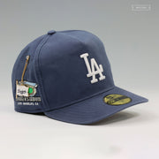 LOS ANGELES DODGERS DODGER STADIUM TEAM FLAG SIDE PENDANT A-FRAME NEW ERA FITTED CAP
