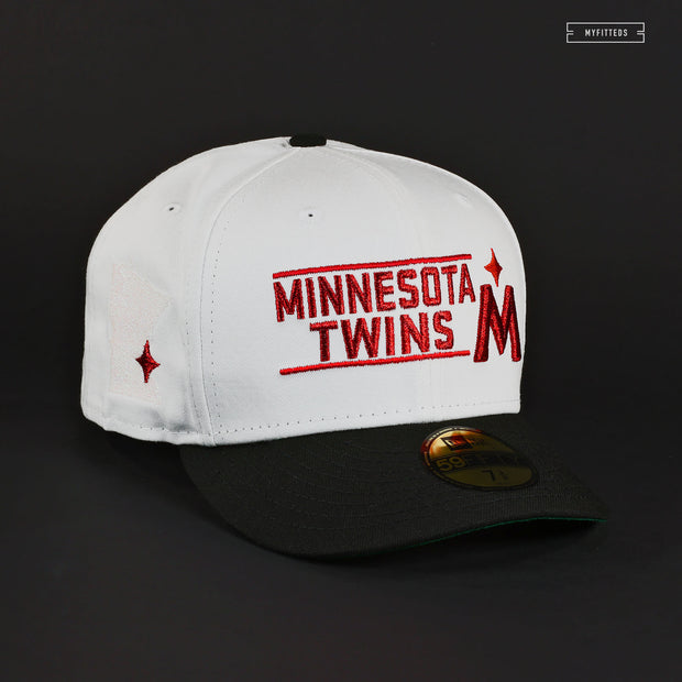 MINNESOTA TWINS BASEBALL PEARLESCENT NEW ERA FITTED CAP