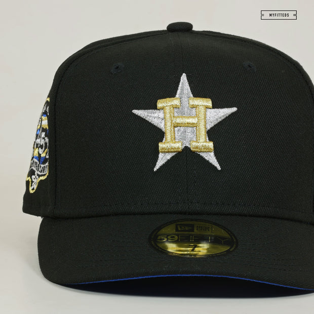 HOUSTON ASTROS 45TH ANNIVERSARY "WIZARDRY BY SIDEPATCHCRAZY" NEW ERA FITTED CAP