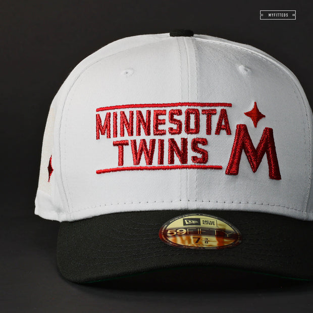 MINNESOTA TWINS BASEBALL PEARLESCENT NEW ERA FITTED CAP