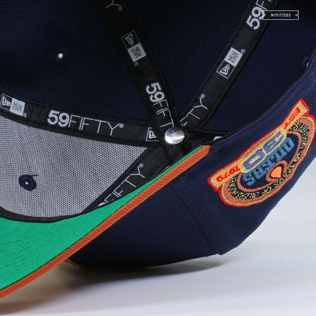 EDMONTON OILERS 30TH ANNIVERSARY 2007 JERSEY INSPIRED NEW ERA FITTED CAP