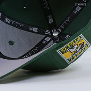 OAKLAND ATHLETICS RICKEY HENDERSON STADIUM SCRIBBLE DOODLE NEW ERA FITTED CAP