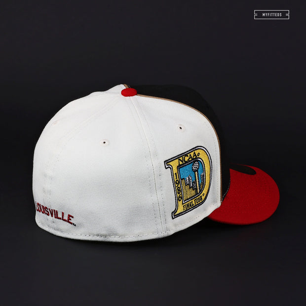 LOUISVILLE CARDINALS 1986 NCAA FINAL FOUR DALLAS NEW ERA FITTED CAP