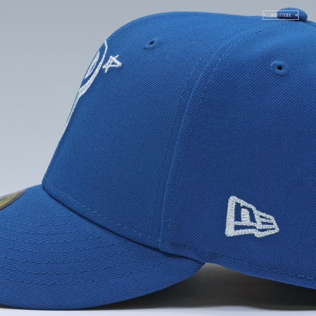 PHILADELPHIA PHILLIES PHILADELPHIA NL BASEBALL CLUB SCRIBBLE DOODLE NEW ERA FITTED CAP