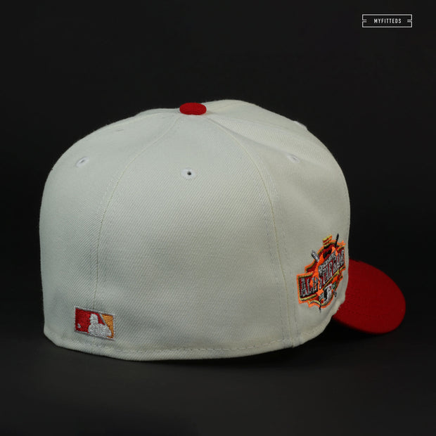 CINCINNATI REDS 2015 ALL STAR GAME FIRE FLOWER MARIO NEW ERA FITTED CAP