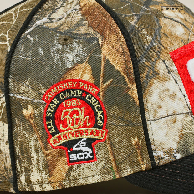 CHICAGO WHITE SOX 1933 ASG 50TH ANNIVERSARY REALTREE EDGE ESSENTIAL NEW ERA HAT