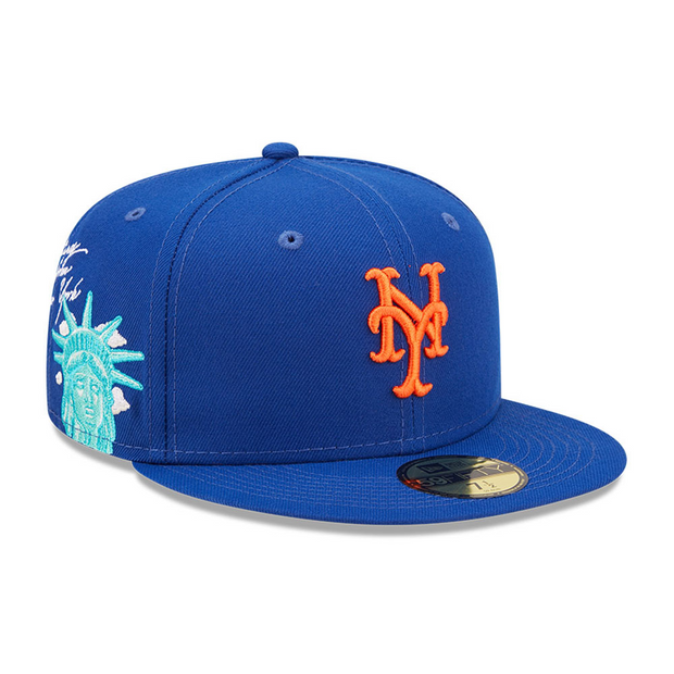 NEW YORK METS CLOUD BLUE NEW ERA FITTED CAP