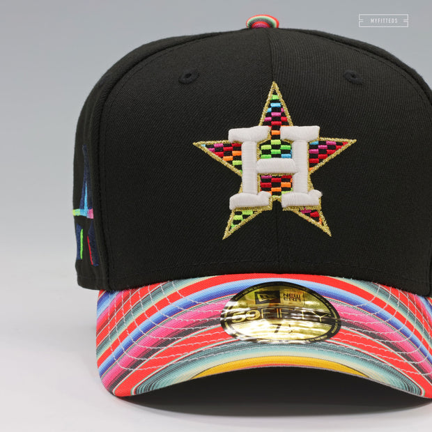 HOUSTON ASTROS CITY CONNECT 2025 MARIO KART™ RAINBOW ROAD INSPIRED NEW ERA FITTED CAP